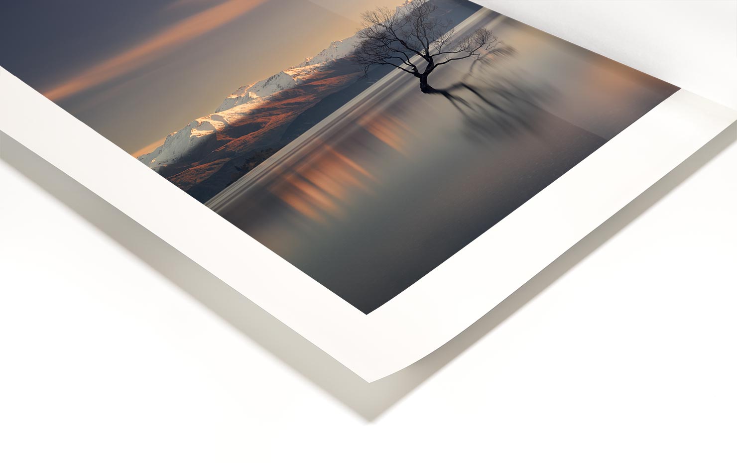 presence Lake Wanaka Tree Mountains New Zealand buy limited edition photograph landscape Full Ultra Hd Print Paul Reiffer