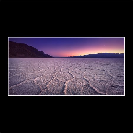 product image Beyond Death Valley Sunset Badwater Salt Flats Moon buy limited edition print paul reiffer photograph photography