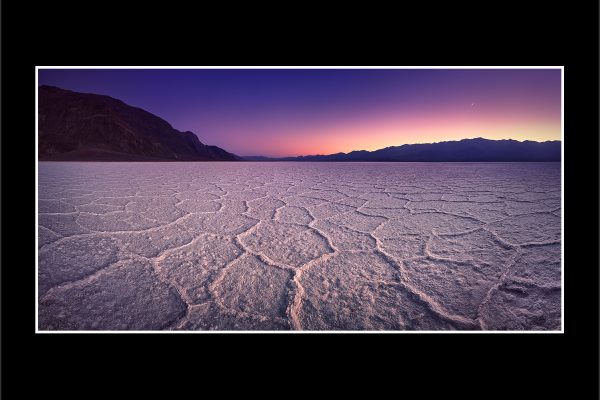 product image Beyond Death Valley Sunset Badwater Salt Flats Moon buy limited edition print paul reiffer photograph photography