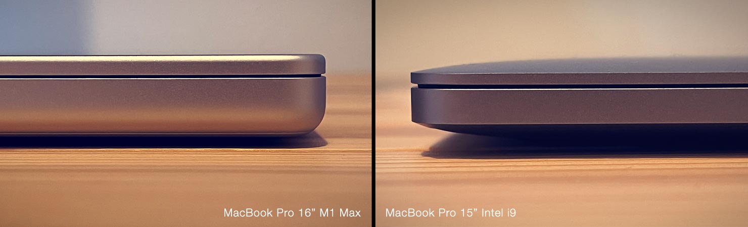 Compared: 14-inch MacBook Pro vs. 13-inch M1 MacBook Pro vs. Intel