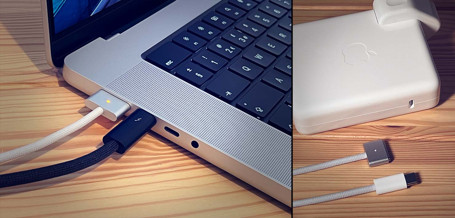 14-inch MacBook Pro Can Fast Charge Via Thunderbolt, But Fast Charge  Limited to MagSafe in 16-inch Model - MacRumors