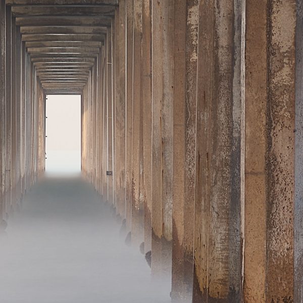Journeys End La Jolla Scripps Pier Jetty California buy limited edition photograph landscape Detail