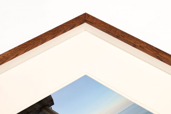 Journeys End La Jolla Scripps Pier Jetty California buy limited edition photograph landscape Full Solid Wood Double Mount Recessed Frame Paul Reiffer