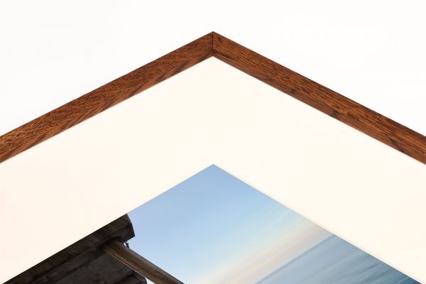 Journeys End La Jolla Scripps Pier Jetty California buy limited edition photograph landscape Full Solid Wood Single Mount Traditional Frame Paul Reiffer