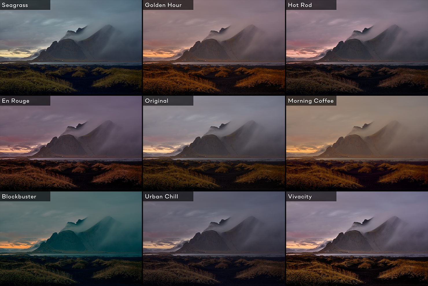 New Capture One Elevation Styles By Paul Reiffer Editing Landscape Cityscape Night Sunset Golden Hour Comparison All Difference