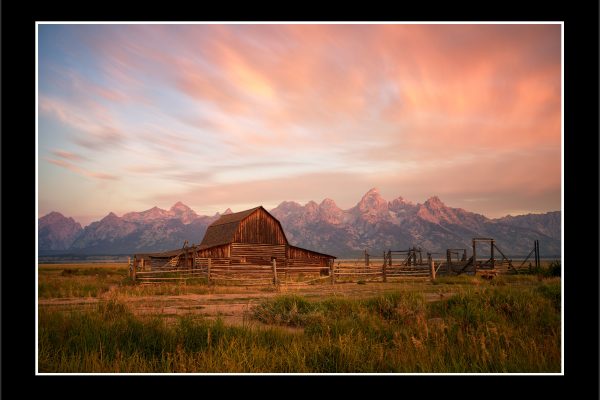 homestead wyoming buy limited edition fine art print barn teton exclusive sunrise pano paul reiffer photograph wall decor landscape design interior