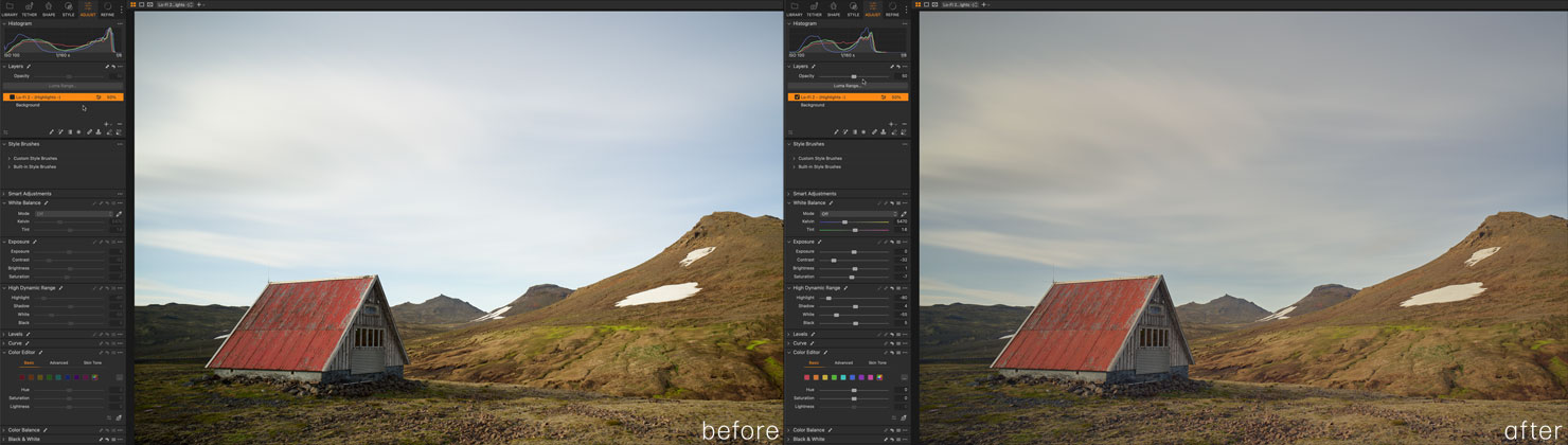 LoFi 1 Capture One 23 Launch Elevation Styles Pack Style Brush Update Upgrade 23 16 Paul Reiffer Guide How To