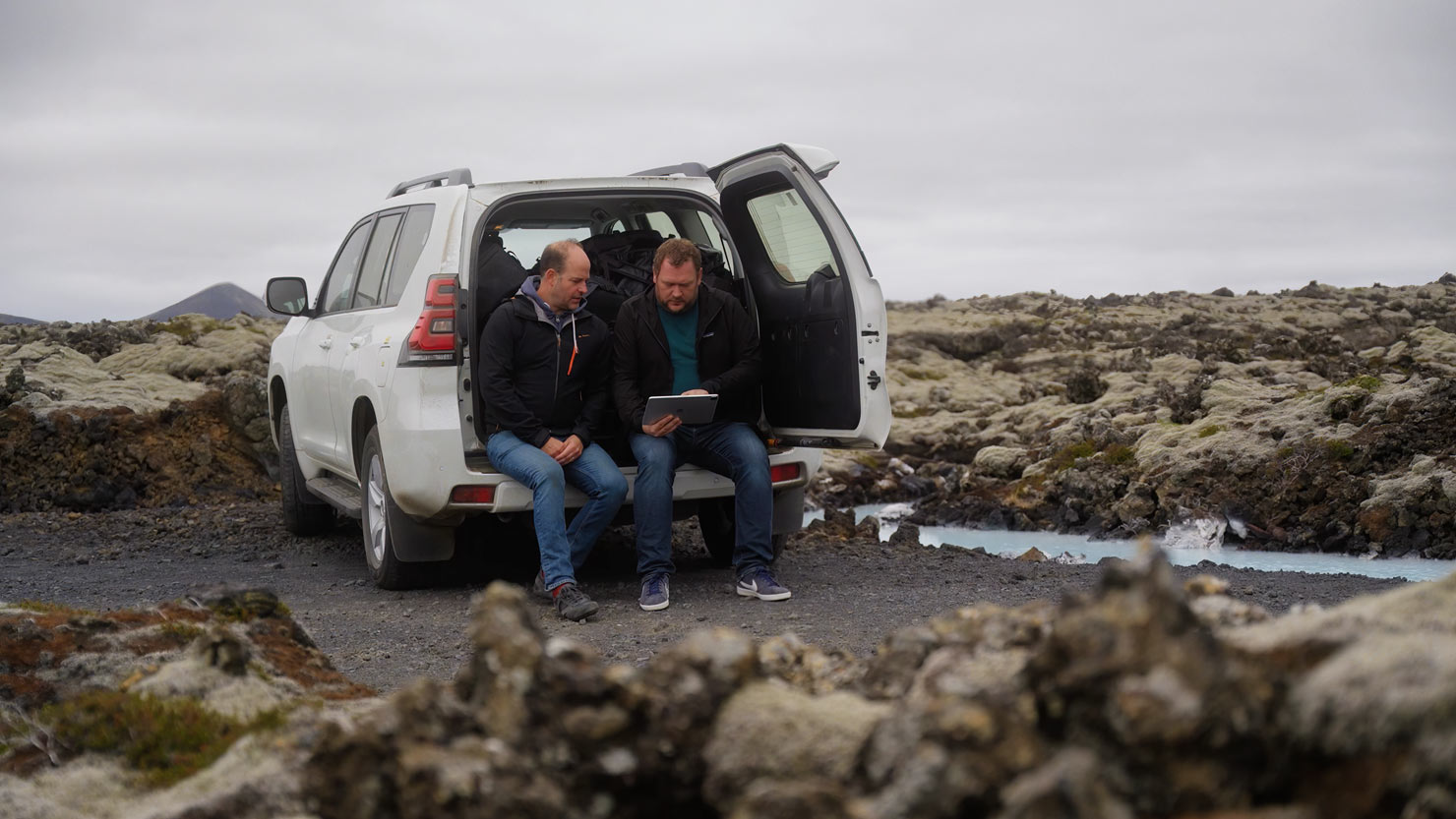 Video Film Still Back Of Car Review David Grover Edits Album Catalog Cloud Paul Reiffer Capture One iPad Iceland Midnight Sun Shoot Behind The Scenes BTS Filming Phase One