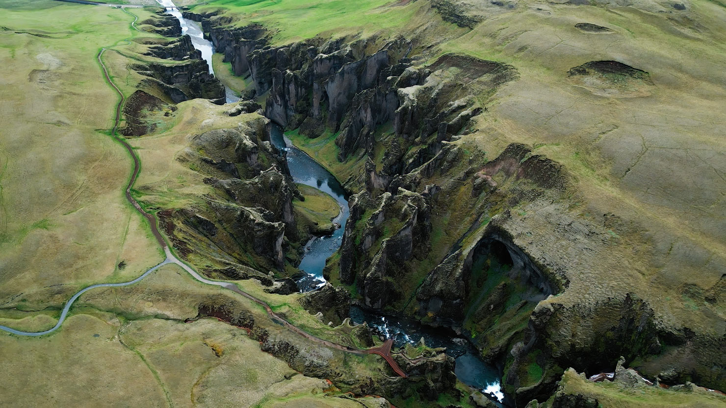 Video Film Still Fjadrargljufur Canyon Drone Paul Reiffer Capture One iPad Iceland Midnight Sun Shoot Behind The Scenes BTS Filming Phase One