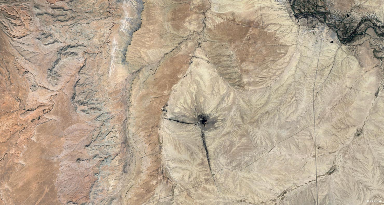Map Satellite Google Earth Location Shoot Photo ShipRock Ship Rock New Mexico NM winged rock peak volcanic wall high desert plain paul reiffer phase one photographer landscape tribal Navajo Nation