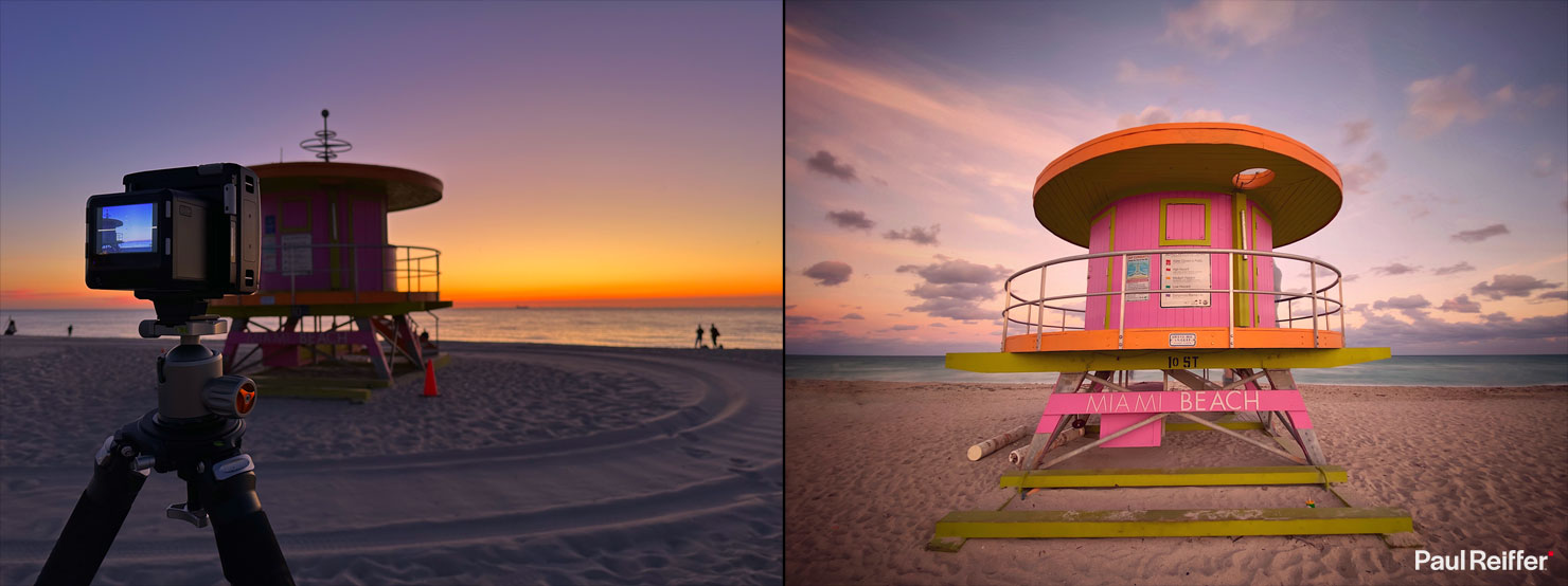 BTS 10th Stree Lifeguard Tower Beach Station Life iPhone Miami Florida Fine Art Wall Decor Paul Reiffer Professional Landscape Photographer Phase One