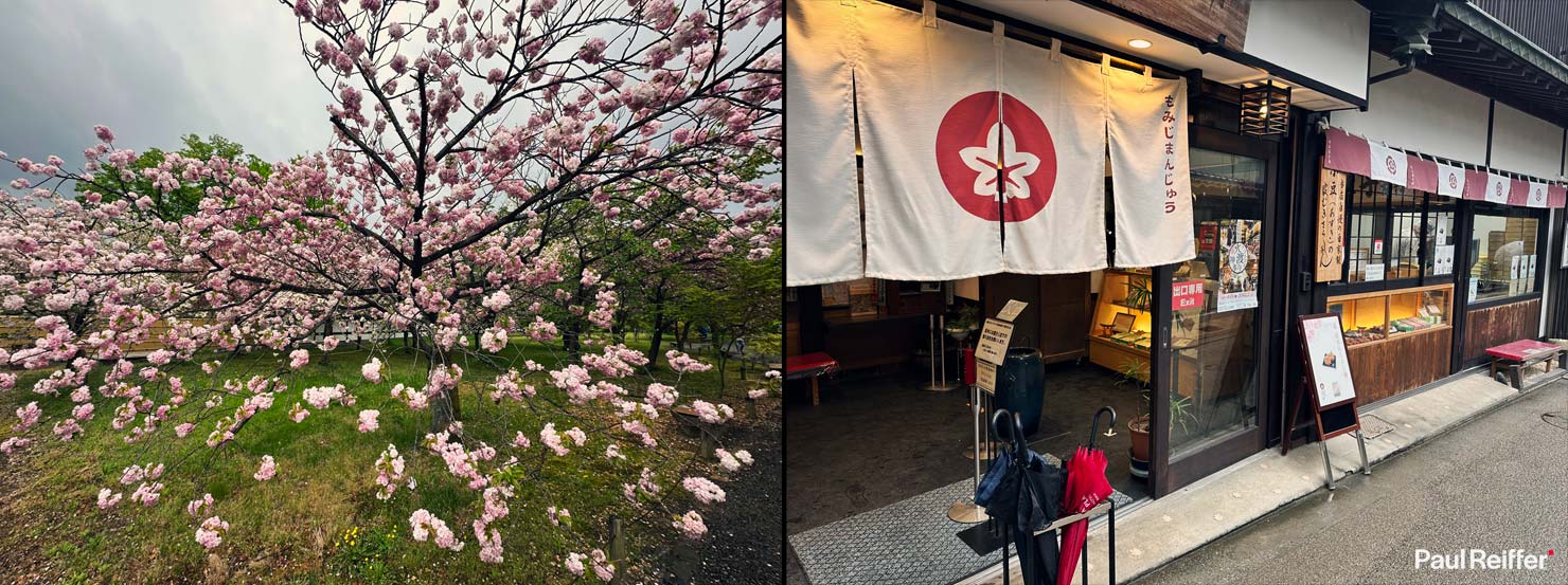 Cherry Blossom Momiji manju Cake BTS Torii Shrine iPhone Japan Hiroshima Miyajima Island Japan Itsukushima Floating Gate Landscape Photography Paul Reiffer