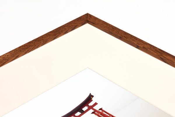 Torii Shrine Hiroshima Miyajama Gate Japan Minimalist buy limited edition photograph landscape Full Solid Wood Single Mount Traditional Frame Paul Reiffer