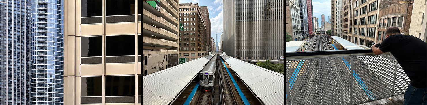 Chicago Cityscape Wabash Elevated Train Station Subway David Grover Capture One Shooting Paul Reiffer Daytime Downtown Contrast