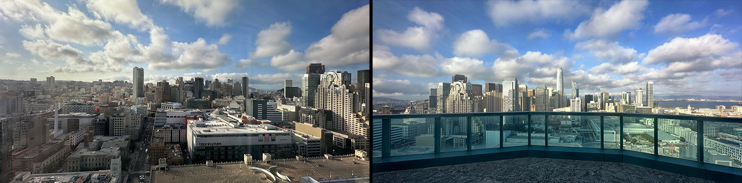 Paul Reiffer BTS Hotel Rooftop San Francisco City Cityscape Intercontinental Photographer Landscape Photography Commercial iPhone