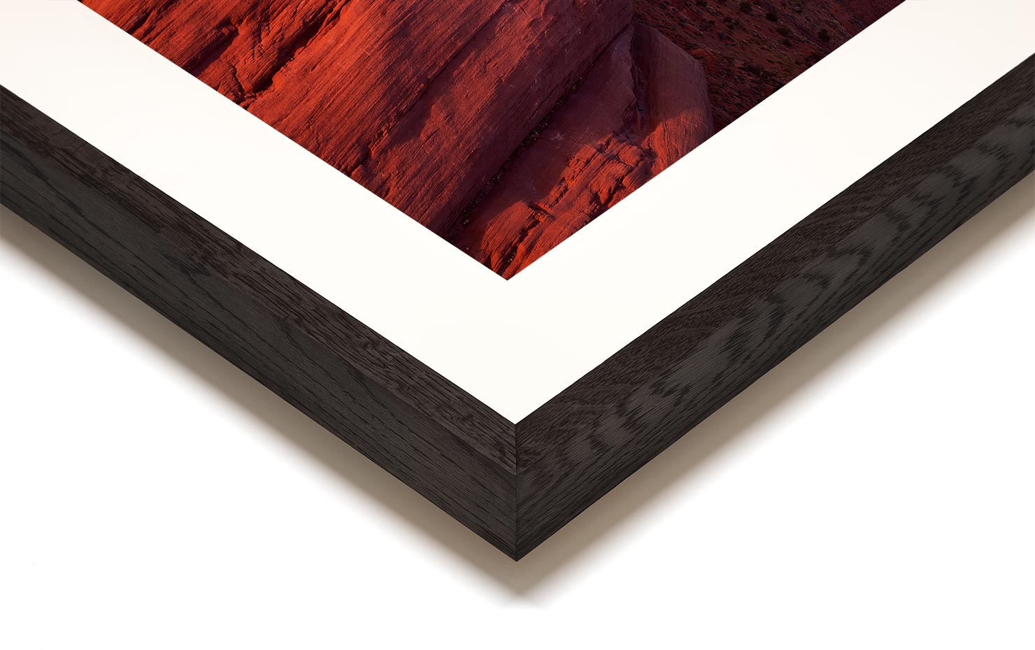 smokestack monument valley mittens butte cloud smoke stack buy limited edition photograph landscape Full Dark Solid Wood Frame Paul Reiffer