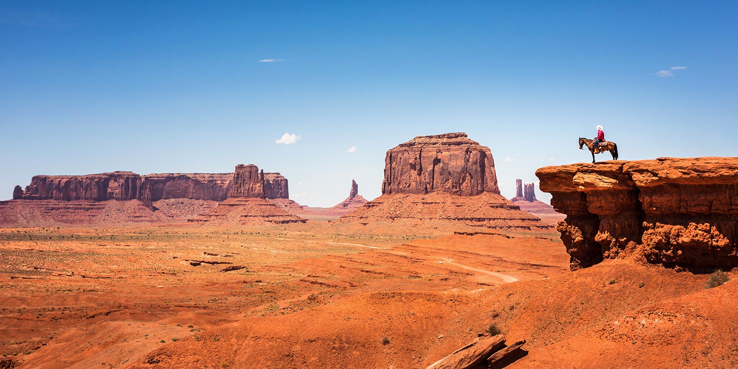 stock photo john ford point monument valley standard picture landscape horseback