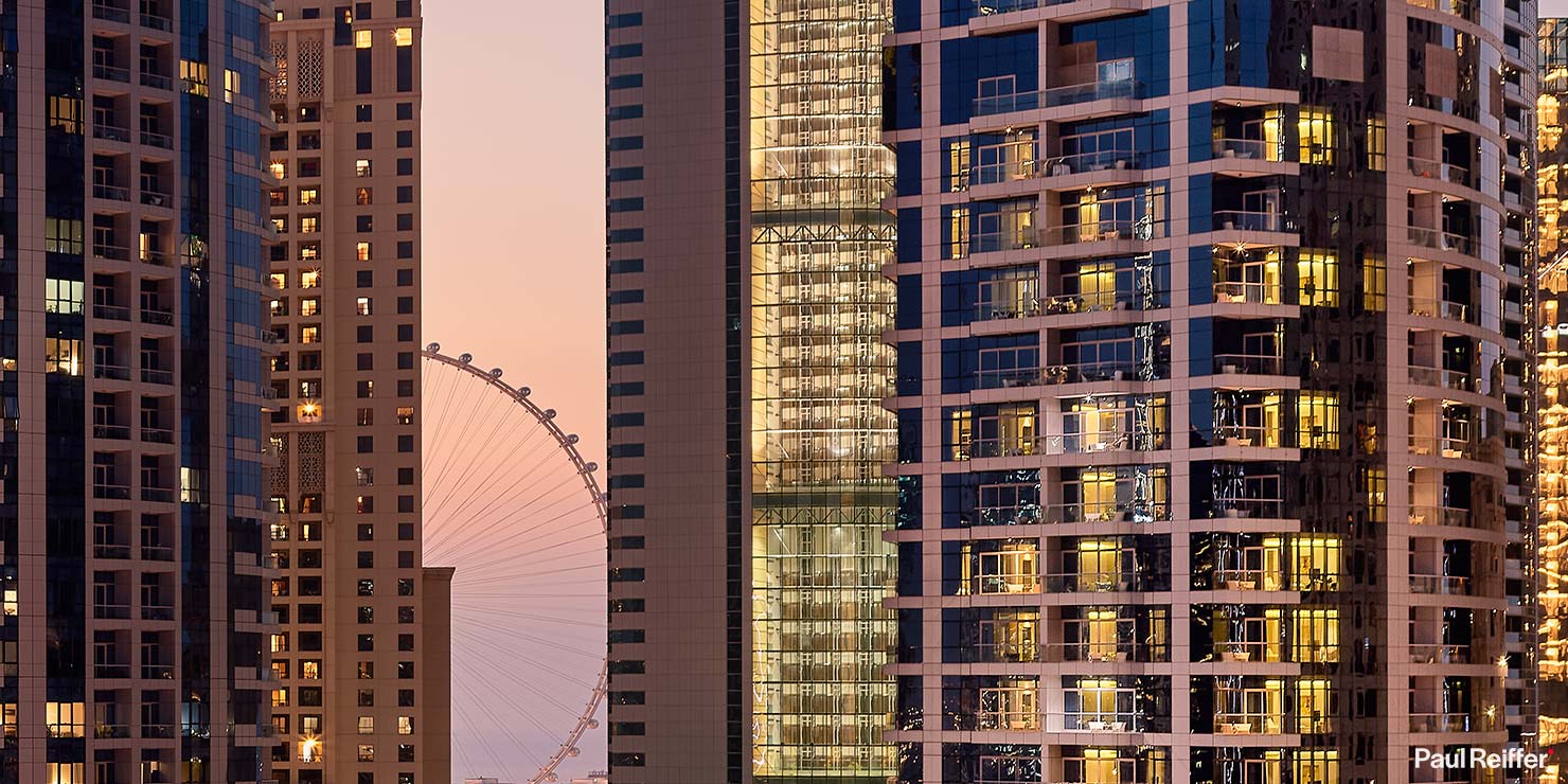 Crop Exterior IHG InterContinental Hotels Group Resorts One Rewards Hotel Hospitality Photography Photographer Luxury Dubai Marina Paul Reiffer Phase One Detail