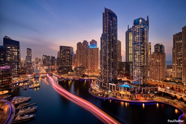 Hero Shot Cover Select Group Cityscape Lights IHG InterContinental Hotels Resorts One Rewards Hotel Hospitality Photography Photographer Luxury Dubai Marina Paul Reiffer