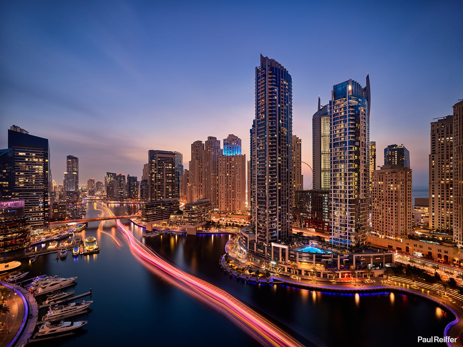 Hero Shot Group Cityscape Lights IHG InterContinental Hotels Resorts One Rewards Hotel Hospitality Photography Photographer Luxury Dubai Marina Paul Reiffer