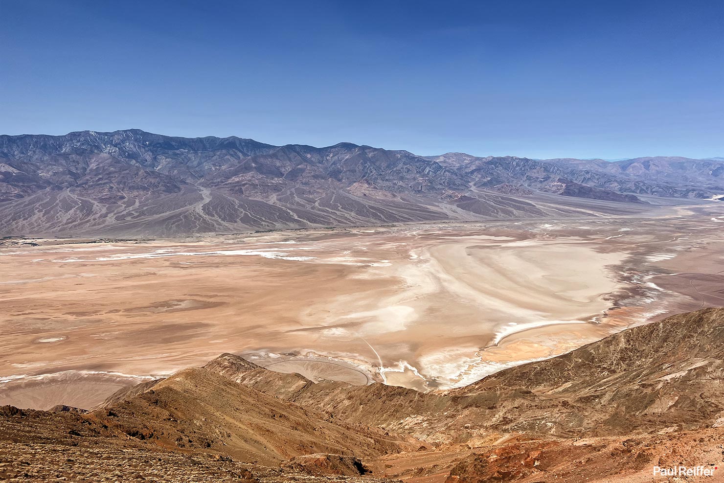 BTS Dantes View iPhone 2022 Death Valley Dry Badwater Basin Paul Reiffer Landscape Photography Fine Art Print National Park California Professional Rock Formations Point IMG_3979