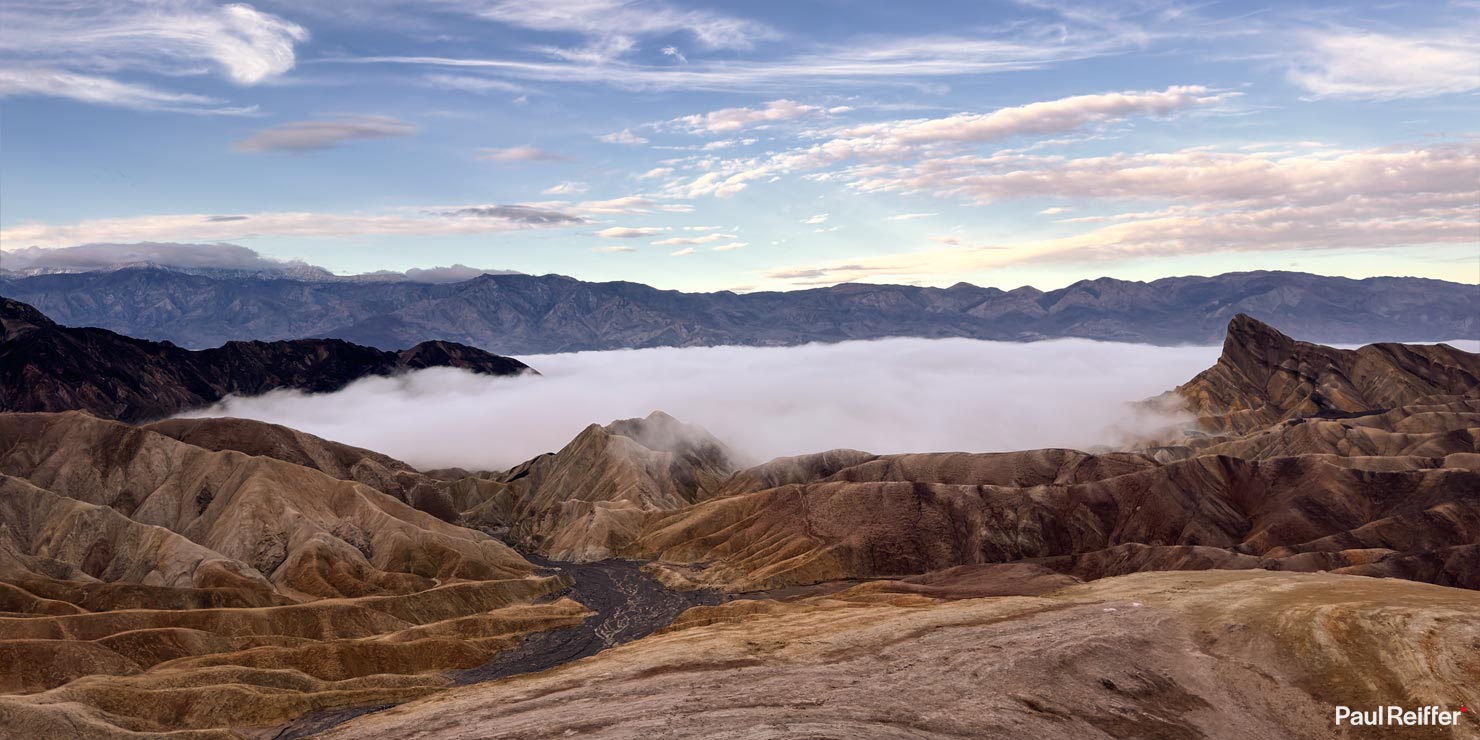 BTS Zabriskie Soup Death Valley Fog iPhone Paul Reiffer Medium Format Landscape Photography Fine Art Print National Park California Professional Rock Formations Point IMG_9275