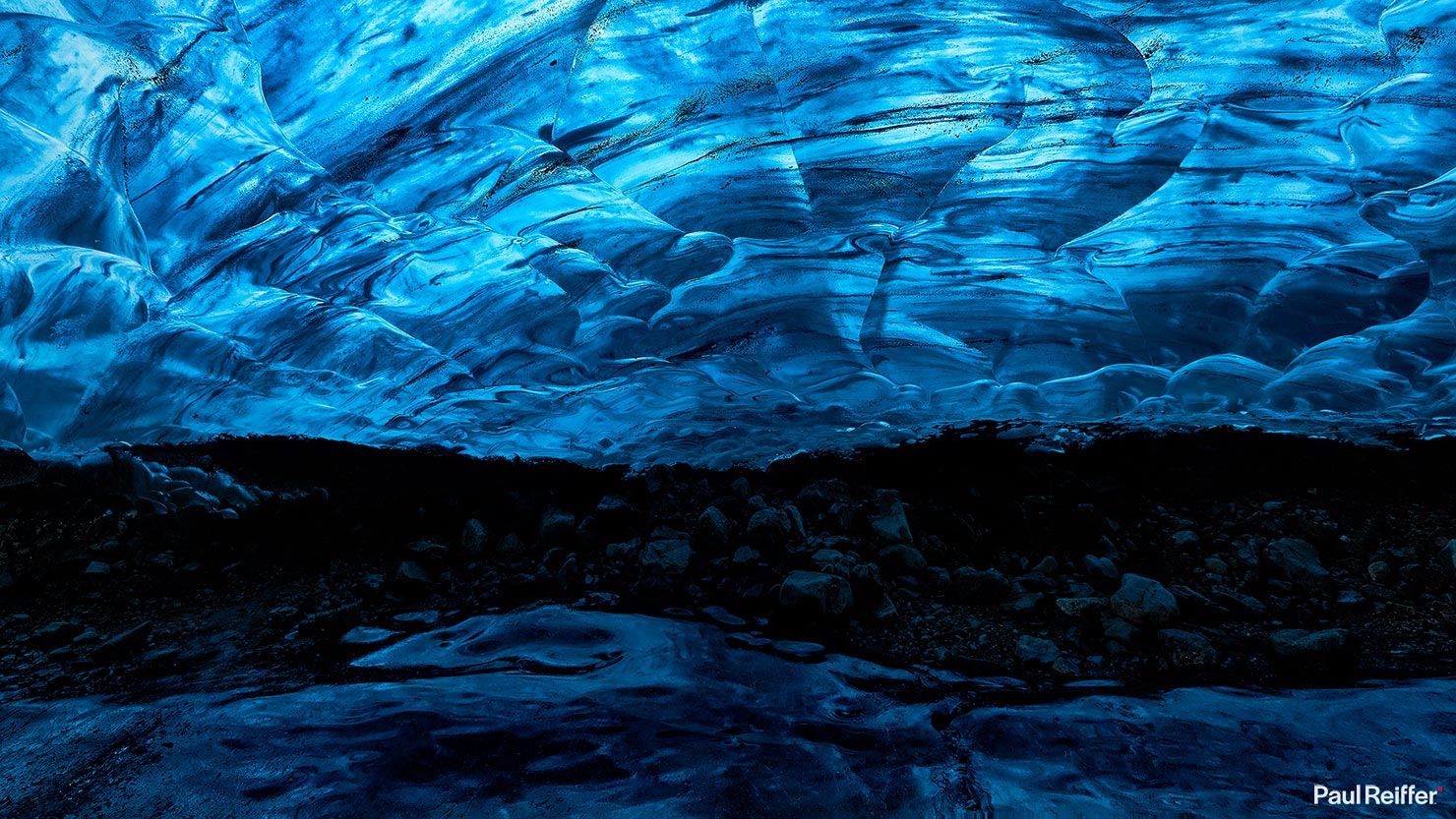 On The Rocks Close Up Canon EOS R Winter Iceland Ice Cave Glacier Shrinking Blue Paul Reiffer Professional Landscape Photography Workshop REI_6933