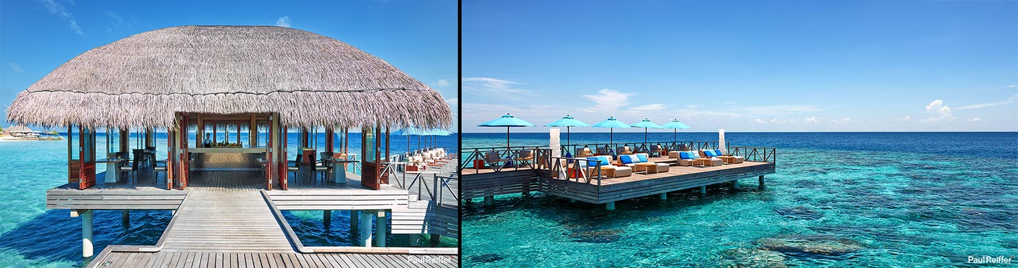 Raw Feeling Koi Deck Sunset Huvafen Fushi Maldives Luxury Hotel Photography Commercial Paul Reiffer Worldwide Rooms Restaurant Resort Guide Best Photographer