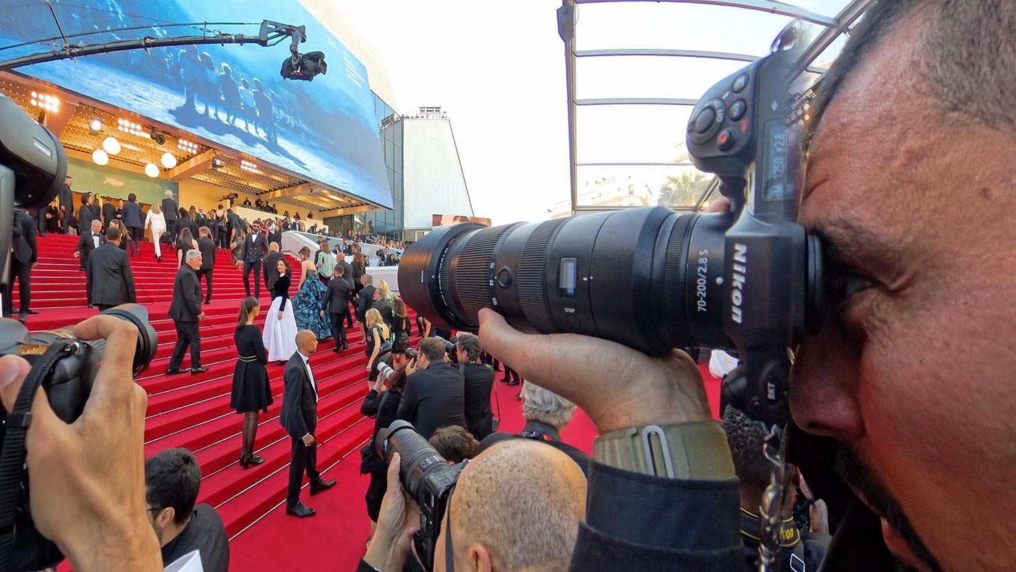 Shooting Eva Green Red Carpet Insta 360 Nikon Still Alessandro Galatoli Photographing Cannes Film Festival De Celebrity Star Event Photographer 77th 2024 May Paul Reiffer Capture One Evoku BTS