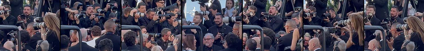 The Many Faces Of Alessandro Galatoli While Shooting Photographing Cannes Film Festival De Celebrity Star Event Photographer 77th 2024 May Red Carpet Paul Reiffer Capture One Evoku BTS