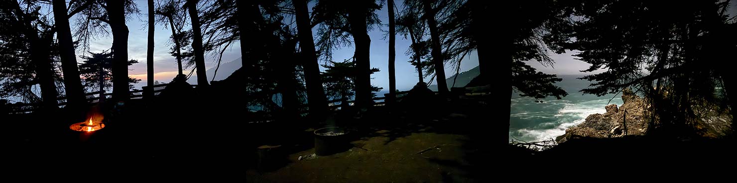 2025 Moonlight Fire Environmental Camp Site McWay Falls Paul Reiffer Photographer Big Sur Explore Area California Route 1 IMG_7141