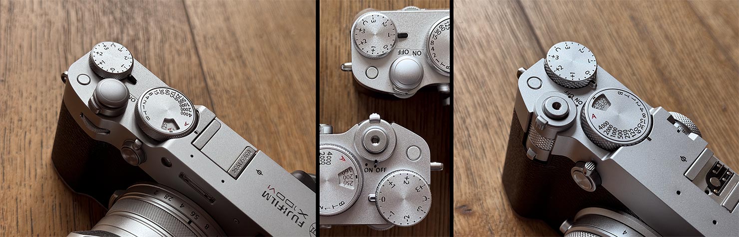 Comparing On Off Switch Problem Design Flaw IMG_7874 Fujifilm GFX100RF 100MP Press Review Paul Reiffer Medium Format Fuji Phase One Photographer Big Sur X100VI Compare