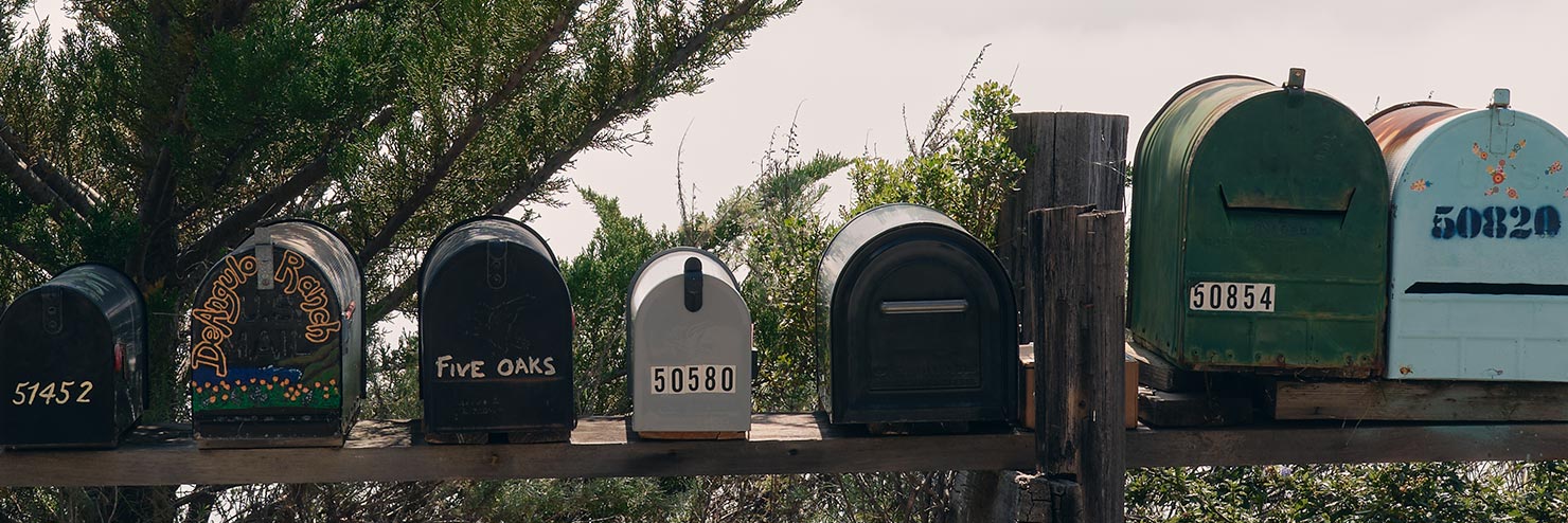 DSCF0715 Crop Letterboxes Dynamic Range Mailboxes Route 1 Fujifilm GFX100RF 100MP Press Review Paul Reiffer Medium Format Fuji Phase One Photographer Big Sur X100VI Compare