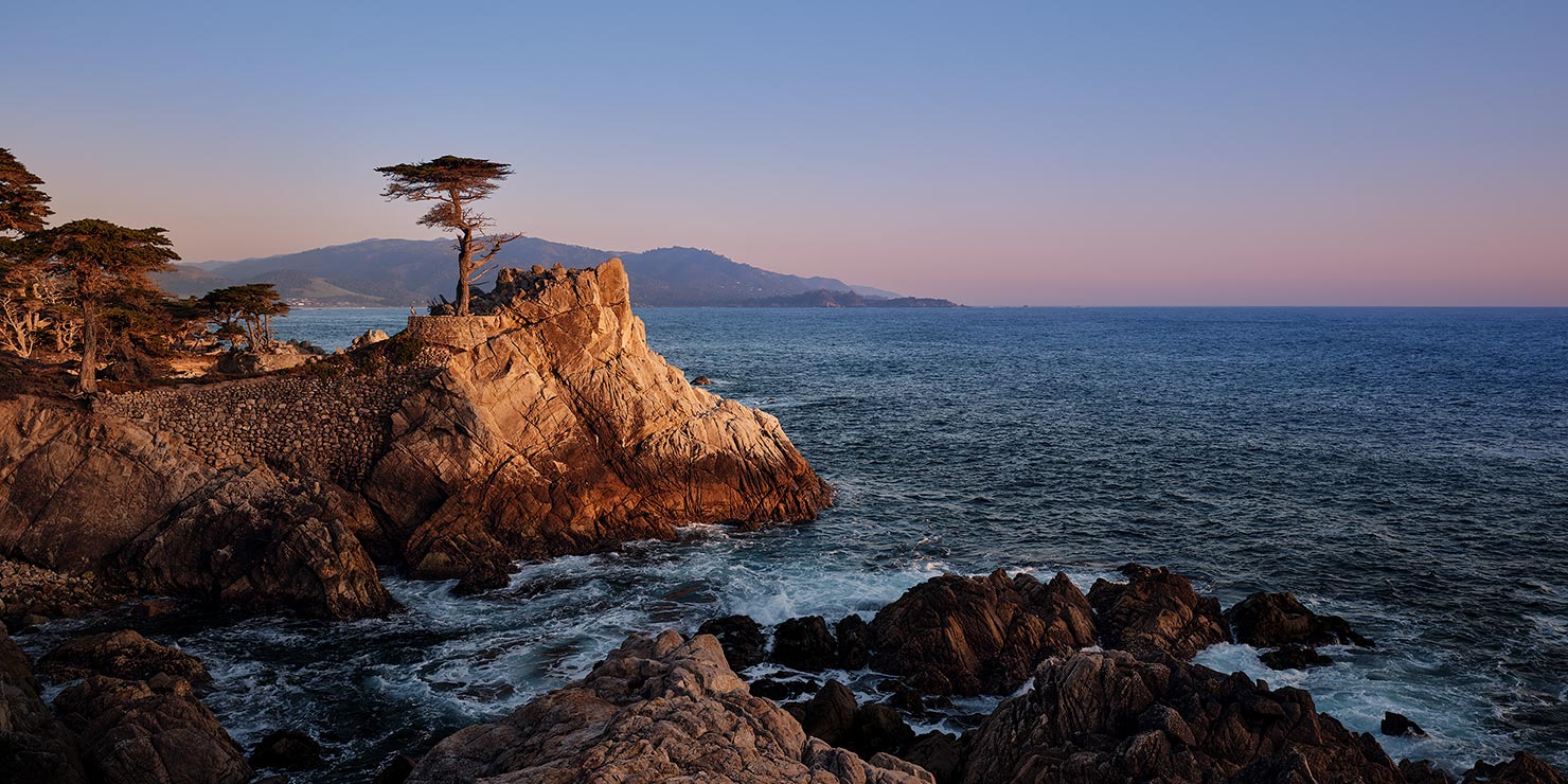 DSCF0769 Lone Cypress Wide Pebble Beach 17 Mile Drive Fujifilm GFX100RF 100MP Press Review Paul Reiffer Medium Format Fuji Phase One Photographer Big Sur X100VI Compare