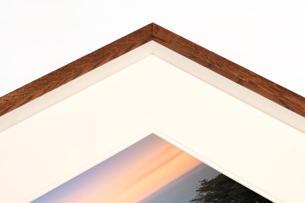 hideaway McWay Falls Route 1 California PCH Julia Pfeiffer Burns Waterfall buy limited edition photograph landscape Full Solid Wood Double Mount Recessed Frame Paul Reiffer