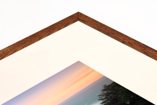 hideaway McWay Falls Route 1 California PCH Julia Pfeiffer Burns Waterfall buy limited edition photograph landscape Full Solid Wood Single Mount Traditional Frame Paul Reiffer