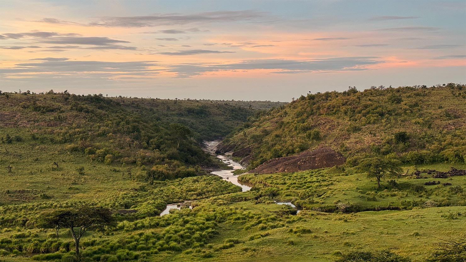 View From Tent iPhone Shot Testing Fuji Mahali Mzuri Richard Branson Private Camp Safari Kenya Testing Paul Reiffer Photographer Africa Luxury Tented Wildlife Nature