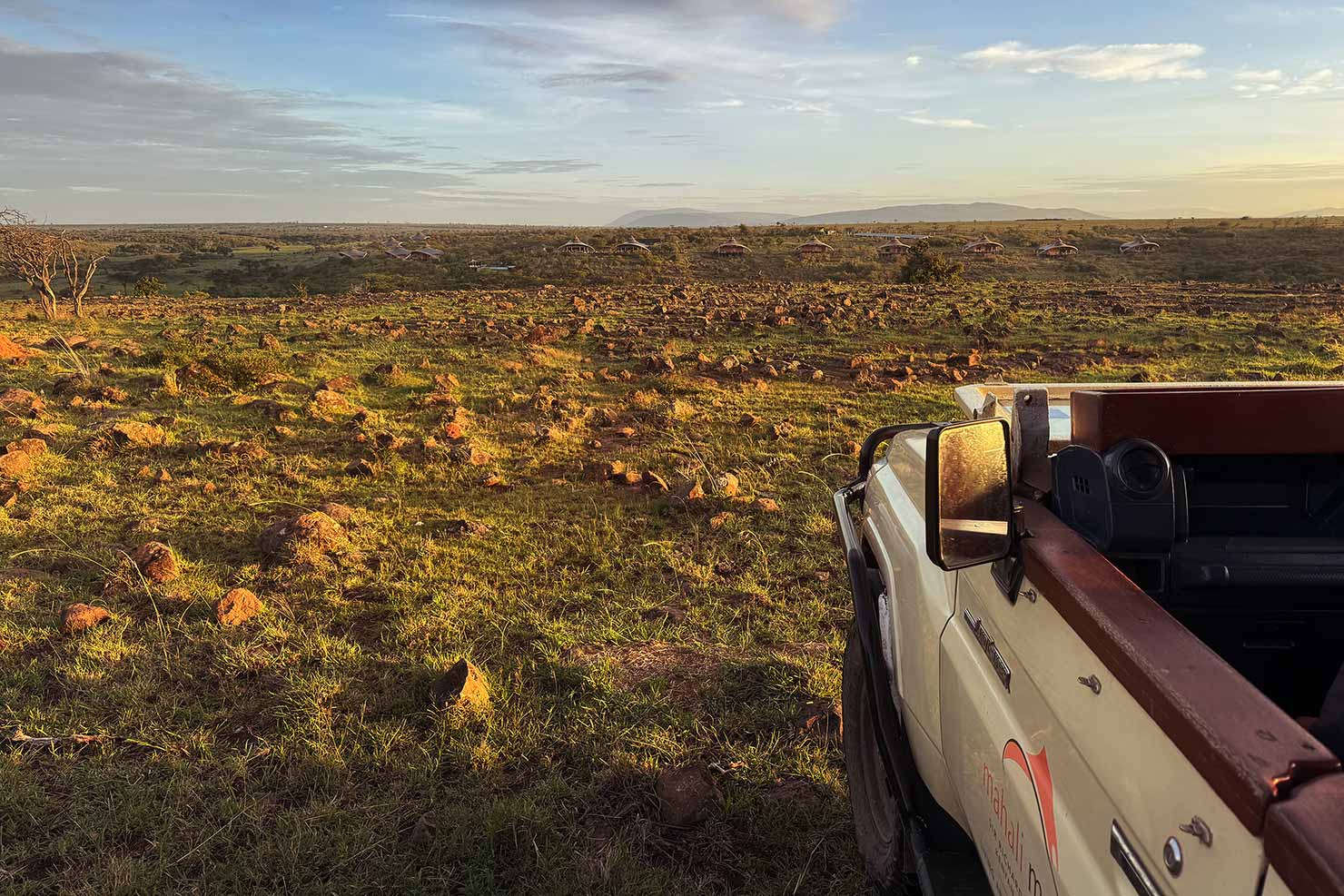 overlook jeep iPhone Shot Testing Fuji Mahali Mzuri Richard Branson Private Camp Safari Kenya Testing Paul Reiffer Photographer Africa Luxury Tented Wildlife Nature