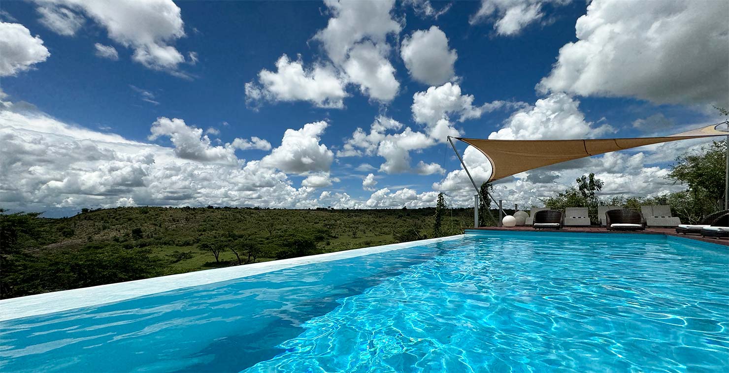 swimming pool masai mara iPhone Shot Testing Fuji Mahali Mzuri Richard Branson Private Camp Safari Kenya Testing Paul Reiffer Photographer Africa Luxury Tented Wildlife Nature