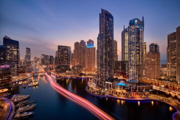 Dubai Hero Marina View IHG InterContinental Marina View Tower Exterior Hotel Photographer Destination Shot Paul Reiffer UAE