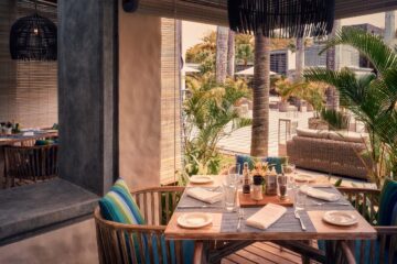 Long Beach Restaurant Le March Spiga Italian Setting Tables Chairs Al Fresco Photographer Photography Paul Reiffer Mauritius Hotel Hospitality FB