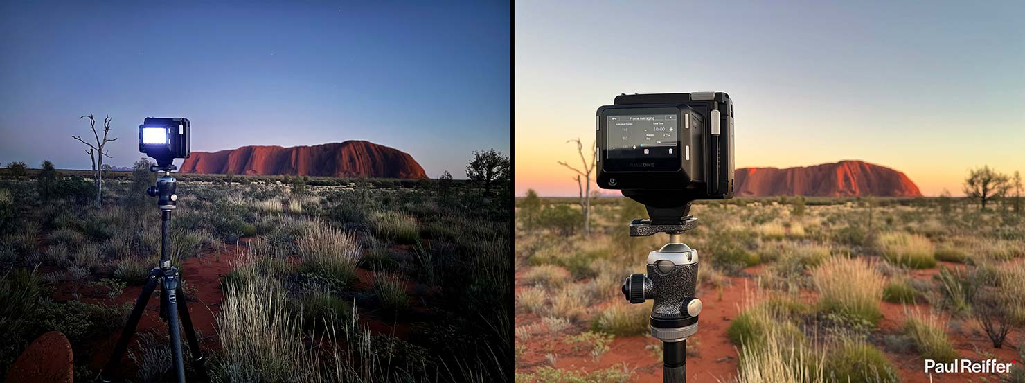 Shooting BTS Sunrise Photographing Uluru Ayers Rock Australia Red Centre Paul Reiffer Photographer Phase One Landscape Permit Approved IMG_6889