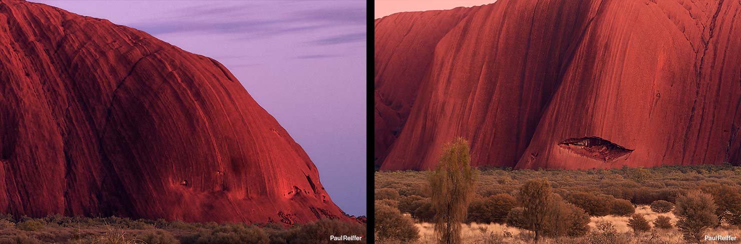 Uluru Close Up Sunrise Crop Paul Reiffer Detail Phase One Ayers Rock Capture No Crowds Paul Reiffer Photographer Red Centre Phase One License Landscape Commercial Buy