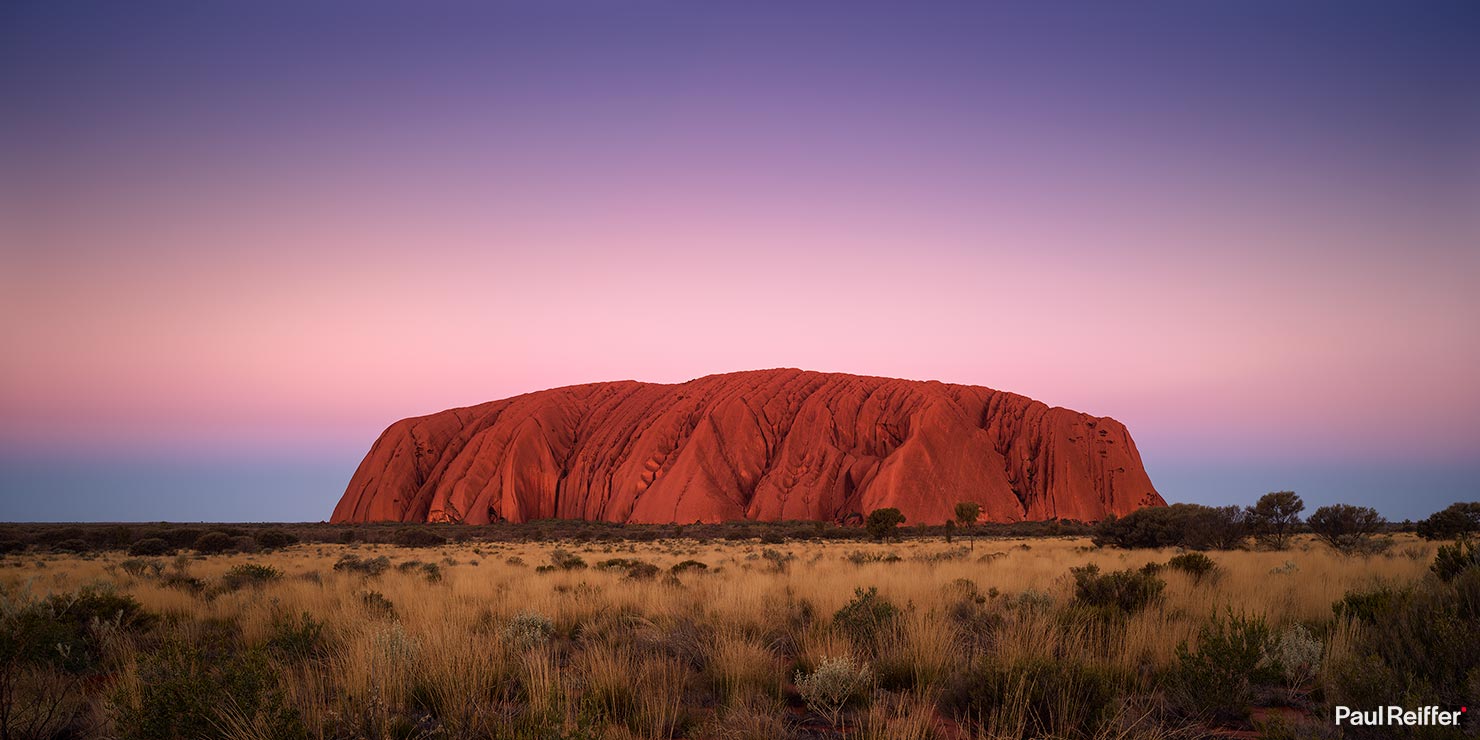 Uluru Venus Belt Panorama Australia P0016547 Paul Reiffer Photographer Red Centre Phase One License Landscape Commercial Buy