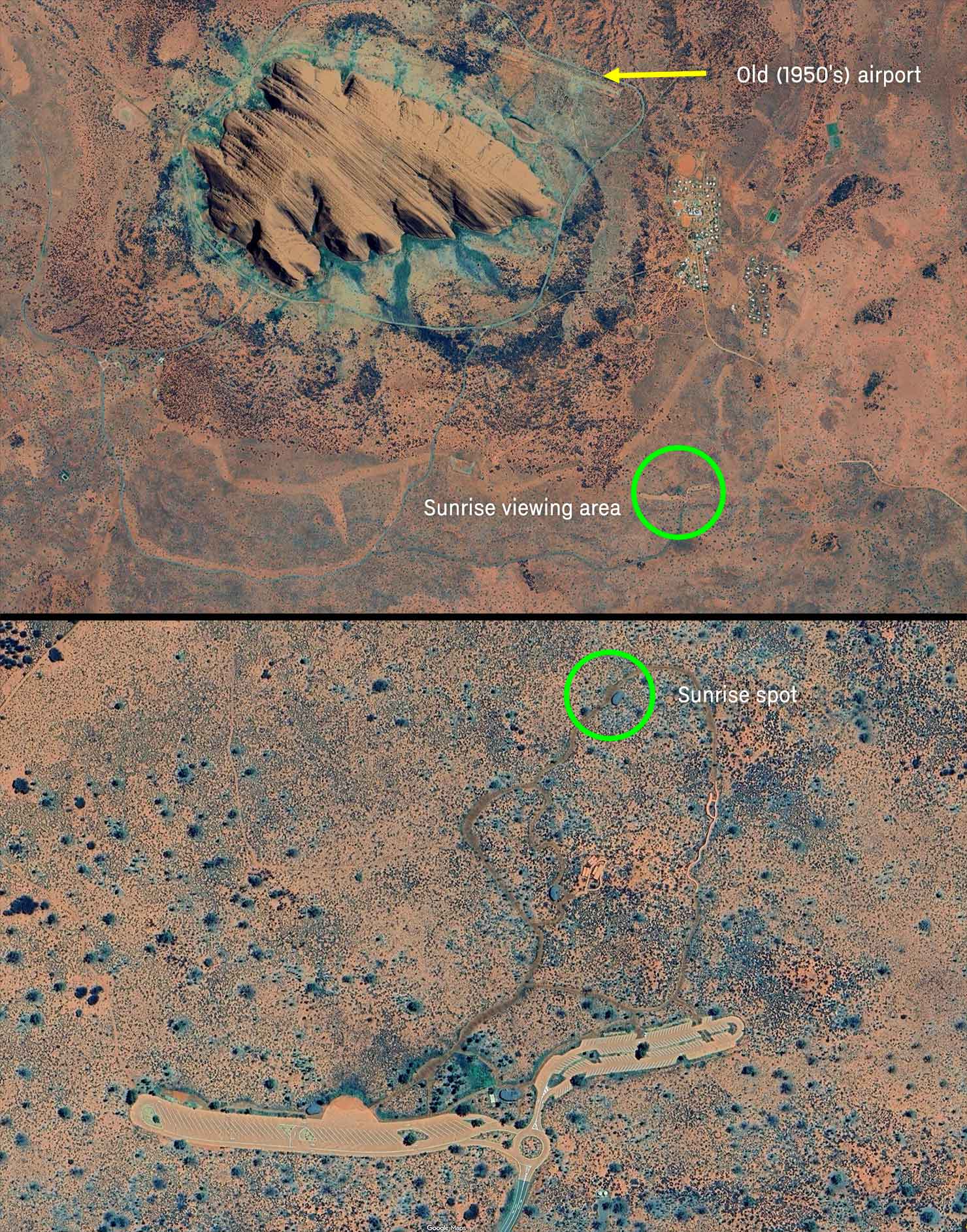 map uluru sunrise airport south photography photo spots locations road paul reiffer landscape photographer ayers rock australia google earth