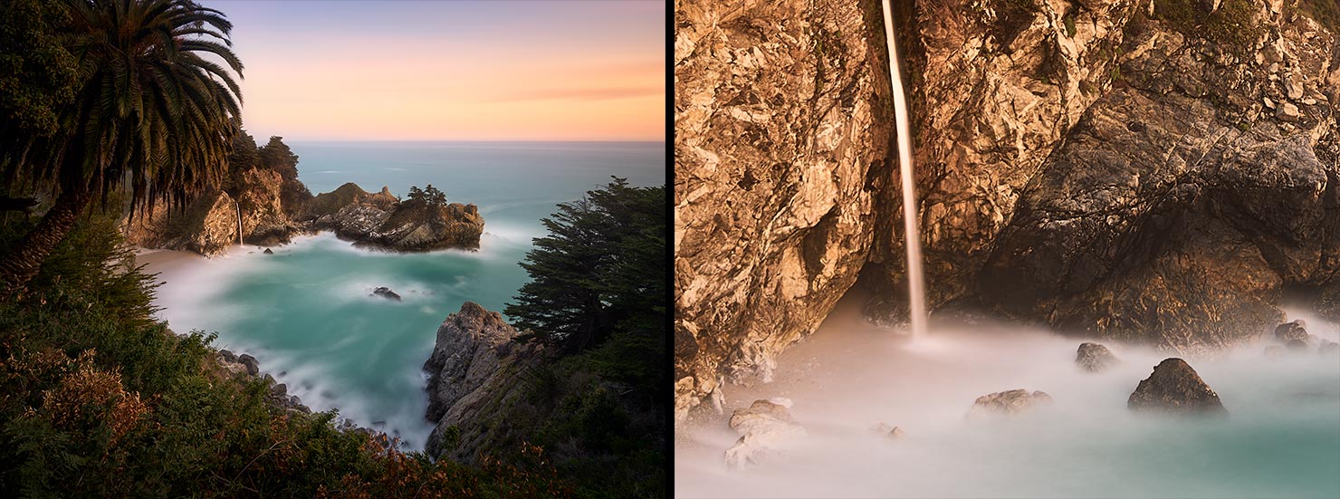 Hideaway Detail Example McWay Falls Big Sur California Limited Edition Fine Art Print Guide Paul Reiffer Photographer