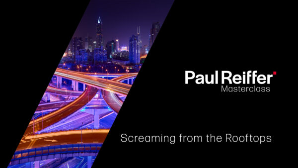 Masterclass screaming from the rooftops paul reiffer photographer guide learn