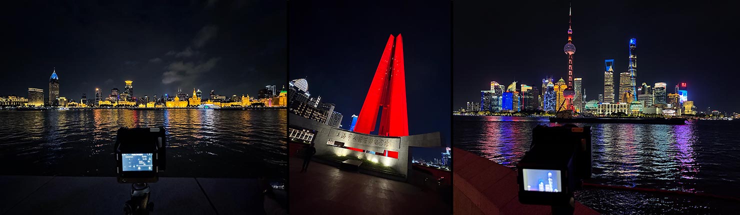 BTS View bund Peoples Heroes Memorial Lujiazui Paul Reiffer Photographer Travel Destination Cityscape Professional Phase One