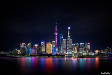 Symphony Shanghai Lujizui Night P0052739 3x2 Brighter Paul Reiffer Photographer Travel Destination Cityscape Professional Phase One