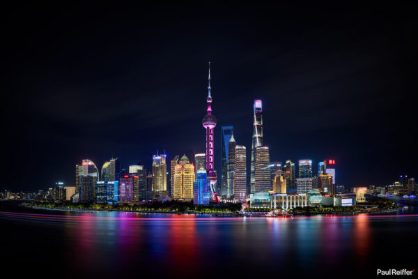 Symphony Shanghai Lujizui Night P0052739 3x2 Brighter Paul Reiffer Photographer Travel Destination Cityscape Professional Phase One